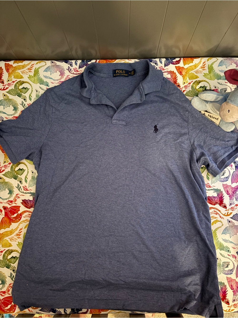 Polo by Ralph Lauren Navy Heather Short-Sleeve Polo